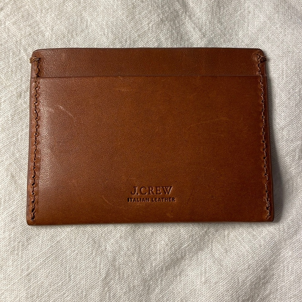 J Crew Italian Leather Wallet